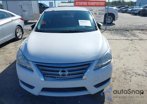 2014 Nissan Sentra Sv z USA, uszkodzony, nr VIN 3N1AB7AP1EY335433